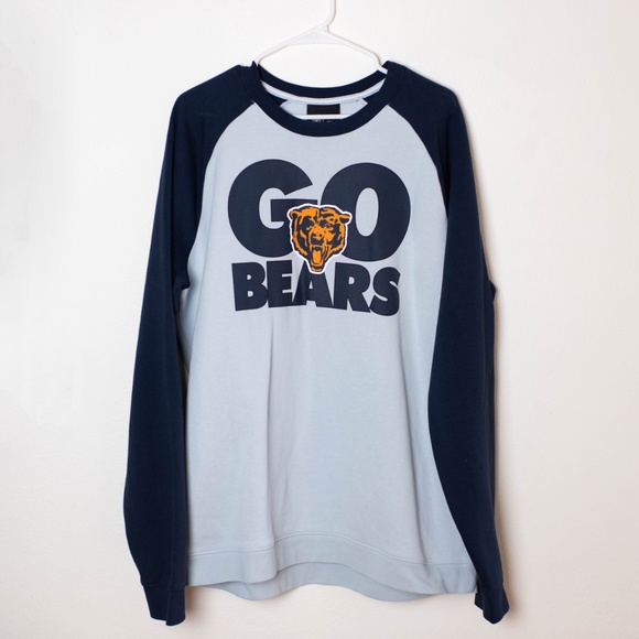 Men's Nike Chicago Bears Go Bears Throwback Sweatshirt - Picture 2 of 5
